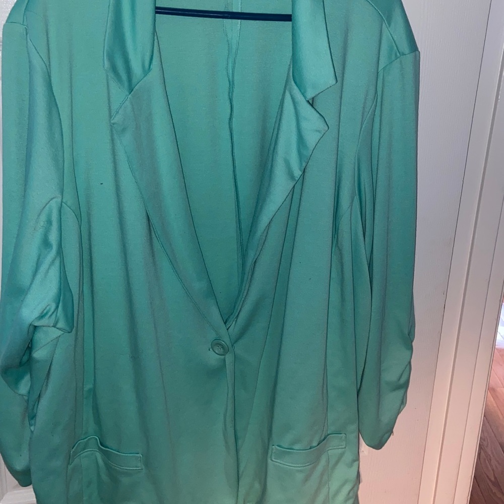 Mint Green Blazer 30/32 Avenue